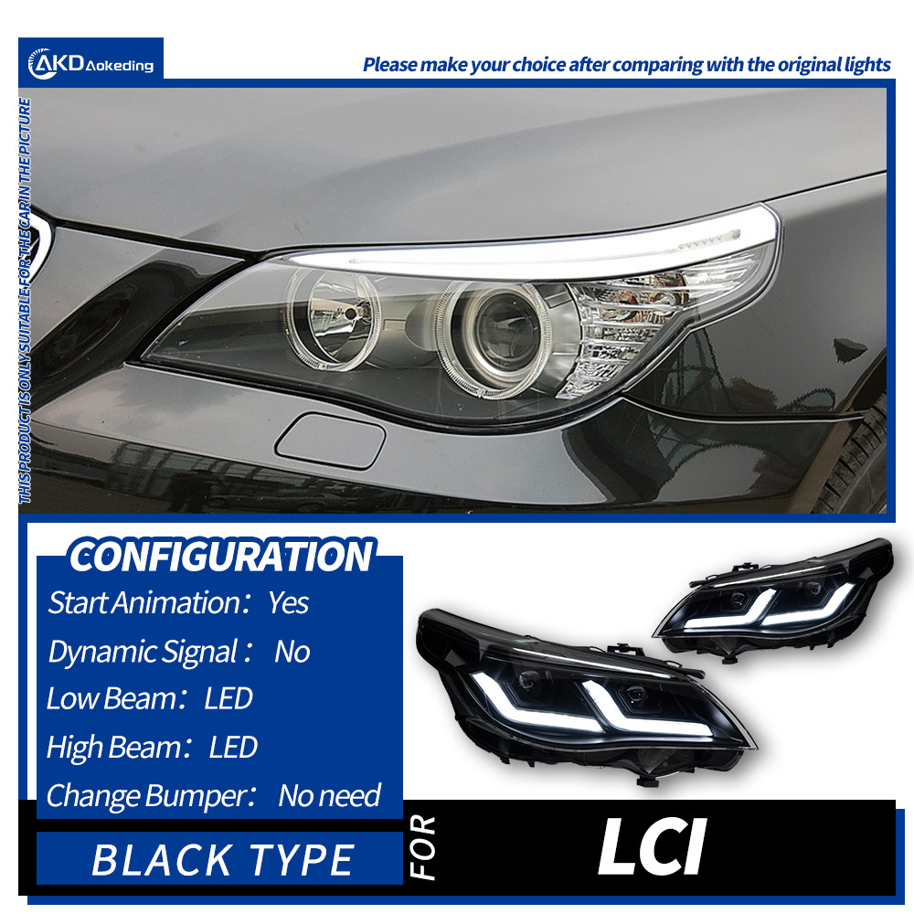 Black Eyebrows For 2007-2010 LCI