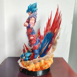 45cm Burst Gas Son Goku Modelo figura colección juguetes estatuilla estatuas regalos PVC Anime figuras de acción para niños - Product Image 3