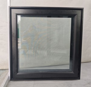 Fenêtre à battant <span class=keywords><strong>blanche</strong></span> à triple vitrage en bois de chêne en aluminium Fenêtre en verre composite avec moustiquaire amovible - Product Image 6