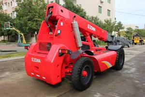 3.5 טון/4 טון טלסקופי הנדלר telehandler עם ארבעה גלגלים כונן terrain המלגזה - Product Image 6