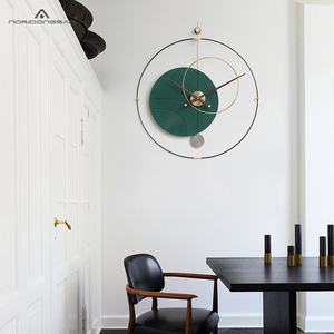 Noridongsan Decorazione Della Casa Semplice in fibra di vetro <span class=keywords><strong>Orologio</strong></span> altalena, tre anello <span class=keywords><strong>orologio</strong></span> creativo, cerchio moderno <span class=keywords><strong>orologio</strong></span> per soggiorno/ufficio - Product Image 3