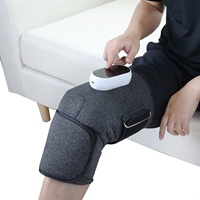 Neue Beinkompressions-Physiotherapie Hot Com press Knie-Luft Neue wiederauf ladbare Vibrations massage zur Schmerz linderung bei Arthritis