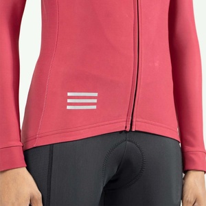 Maillot de cyclisme pour femmes et hommes, uniforme d'équipe sportive professionnelle, OEM personnalisé, velours 100% coton, sublimation, été, vélo de route - Product Image 2