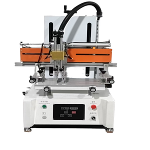 Bán Tự Động Màn Hình Máy In T-Shirt Dệt Thẻ Giấy Tờ Màn Hình Đơn Sắc Máy In Với Chân Chuyển Đổi Và Bảng Điều Khiển Điều Khiển - Product Image 5