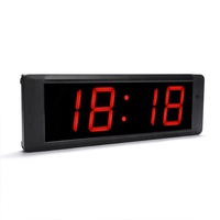 Minuteur numérique électronique usb, horloge murale pour la maison, pour la gymnastique, affichage LED, compteur de jour