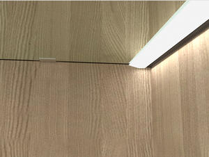 LEDキャビネットライトDC12V/24V IP20 8.2-14mm厚ガラスパネルエッジバックライト室内照明用装飾LEDストリップライト - Product Image 5