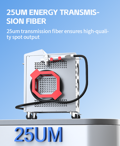 Air-Cooled Fiber <b>Laser</b> <b>Cleaning</b> <b>Machine</b> with 1500W Power Handheld Design Small Volume Easy Movement - Product Image 2