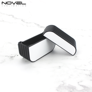 Estuche protector para auriculares para <span class=keywords><strong>Airpods1</strong></span>/ <span class=keywords><strong>2</strong></span> /3/ pro DIY Anti-caída 2D PC Estuche para auriculares con sublimación en blanco con placas de aluminio impresas - Product Image 3