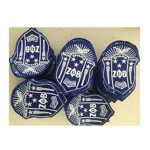En gros Personnalisé Sororité AKA ZPB Delta Singma OPP PBS KAP APA Chenille Brodé Fer sur Patch Pour Vêtements - Product Image 5