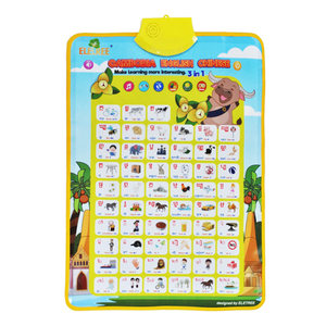 เด็ก Abs กัมพูชาขมเรแบบโต้ตอบการศึกษาพูดคุยผนังแผนภูมิตัวอักษร Abc พูดคุยโปสเตอร์ - Product Image 1