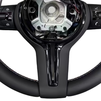 Pour BMW F01 F10 F20 F30 E90 E70 E87 E92 F25 F15 M3 M5 F36 F34 F32 X4 X6 F48 F31 F32 avec volant sport Piano Black M