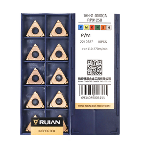 Venta al por mayor insertos de carburo 16IR AG60 AG55 herramientas de torneado interno inserto de roscado de carburo para cortador de torno - Product Image 3