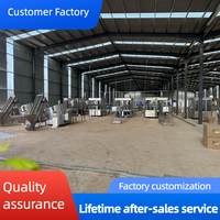 Machine de remplissage d'eau pure et d'eau minérale entièrement automatique à grande vitesse, machine de remplissage de bouteilles, machine de mise en bouteille automatique