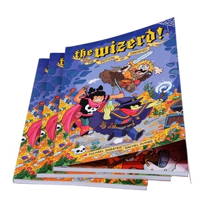 Aangepaste Hoge Kwaliteit Volwassen Kinderen Comic Boeken Boek Softcover China Offsetdruk Aangepast Formaat Papier & Karton KF100