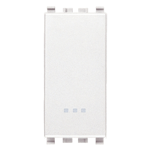White Diverter <b>Switch</b> 1P 16AX Wall Mount 4.1x2.8x5.3cm - Product Image 1