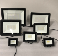 Luz de inundación LED para exteriores, luz de proyección ultrafina, 10W, 20W, 30W, 100W, 200W, resistente al agua, IP 66, luz de inundación antideslumbrante para estadios
