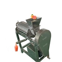 Fruitpulper Pulpermachine Automatische Fruit Sinaasappelsap Druivenpers Maken Extractor Machine 500 Kg/u