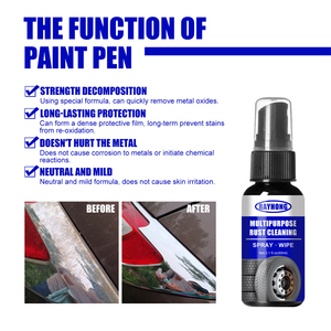 Rayhong çok amaçlı pas temizleme spreyi araba ışıklık far tekerlek kapı kolu mil musluk menteşe anti-pas yağlayıcı sprey - Product Image 2