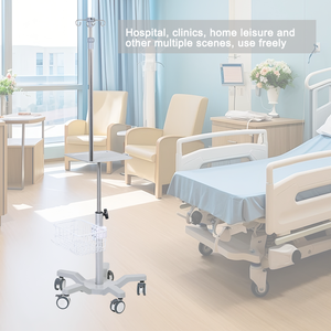 Weiye Multifunctionele Iv-Pool Verpleegwagen Mobiel Ziekenhuis Meerkanaals Infusiepomp <span class=keywords><strong>Trolley</strong></span> Medische Kar - Product Image 5