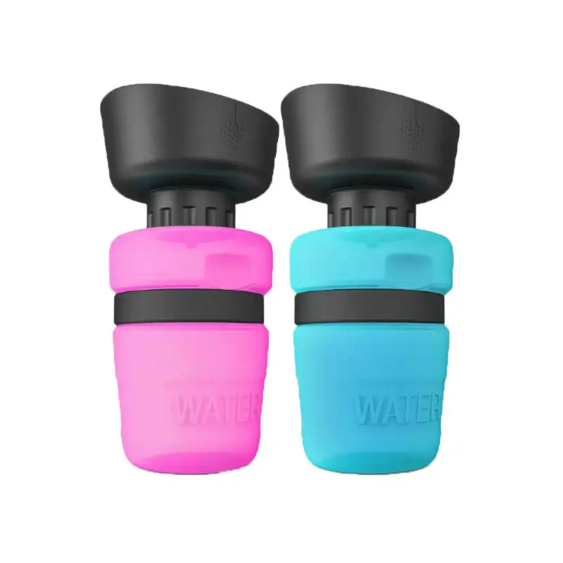 2022 New Product Creative Pet Water Bottle Sports Squeeze Pet Companion Cup Portable Outdoor Cat and Dog Water Bottle