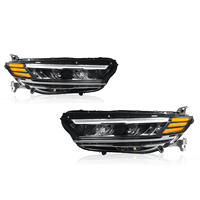Ensemble de phares avant pour Honda Accord 2023-2025, configuration basse (normes américaines), 11e génération