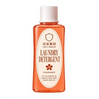Lessive liquide en verre Orange Corail, format taille haute, parfum longue durée, fraîcheur, produits de nettoyage