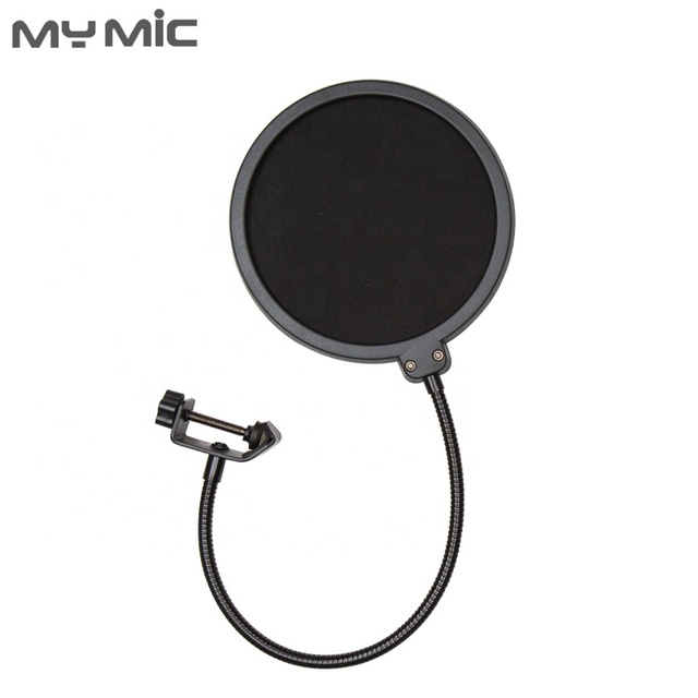 Professional Windscreen Sound Shield Isolation Flexible Microphone Popfilter Mic Accessories for Studio Mic