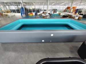 <span class=keywords><strong>Piscine</strong></span> gonflable carrée Drop Stitch, portable, pour la famille, en PVC, pour jeux aquatiques en plein air - Product Image 4