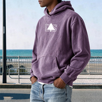 Camiseta Personalizada de Alta Calidad, Holgada, de Poliéster/Algodón, Estilo Clásico, Ecológica, para Hombre, Otoño, Lavado Ácido