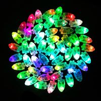 Bunte LED-Ballon lichter Glow Flash Ball Lampen Papier Mini Laterne Ballon lampe Weihnachten Halloween Dekoration