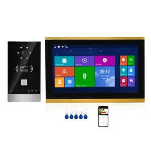Điện Thoại Cửa Biệt Thự Căn Hộ IP TCP Màn Hình Cảm Ứng Hệ Thống Liên Lạc <span class=keywords><strong>Video</strong></span> Điện Thoại Thông Minh Chuông Cửa An Ninh Gia Đình - Product Image 1