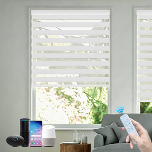 Persianas Zebra Inteligentes con Control Remoto e Iluminación, Protección Solar y UV <span class=keywords><strong>para</strong></span> Todo Tipo <span class=keywords><strong>de</strong></span> <span class=keywords><strong>Ventanas</strong></span> - Product Image 2