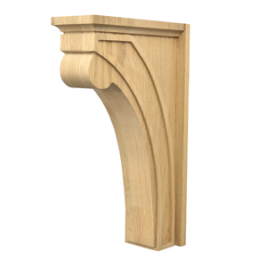 Consolas de Madera de Roble Talladas a Mano Estilo Rústico, Diseño Contemporáneo, Soporte de Consola para Muebles y Gabinetes - Product Image 4