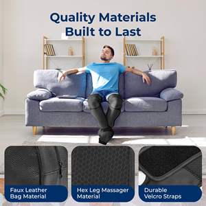 Nouvelles bottes de compression d'air oem odm le masseur anticellulitico de piernas con anillo re masajeador de pies y piernas jambe posture - Product Image 5