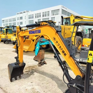 Excavadora usada Komatsu PC20MR original de Japón en buen estado, miniexcavadora de cadenas en venta - Product Image 3