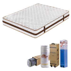 Jamaica Trắng Đôi Gối Đầu Vua Kích Thước Mùa Xuân Giường CuộN Nệm - Product Image 1