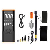 Compresseur d'air numérique pour pneus avec batterie longue durée 5400 mAh, moniteur de pression, arrêt automatique, lumière d'urgence 5V
