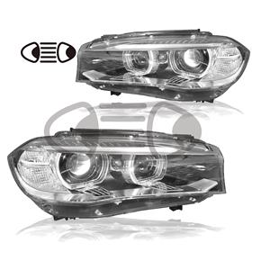 TUZHIHAO para <span class=keywords><strong>BMW</strong></span> X5 <span class=keywords><strong>X6</strong></span> F15 F16 Xenon HID faro montaje 2014 2015 2016 2017 alta configuración izquierda derecha luces originales - Product Image 3