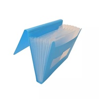 AFFISURE-Carpeta de plástico con 7 bolsillos transparentes, tamaño A4, venta al por mayor, tipo Carpeta de papelería, expansión de plástico PP