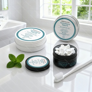 Latas de Aluminio de Grado Alimenticio de 45g, 50g y 60g para Pasta de Dientes, con Tapa de Rosca y Logotipo Personalizado, Envase Metálico para Tabletas Dentales - Product Image 4