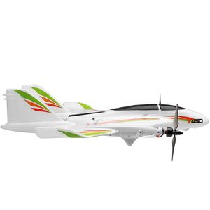 Caliente <span class=keywords><strong>WLtoys</strong></span> XK <span class=keywords><strong>X450</strong></span> RC avión 2,4 GHz 6 canales sin escobillas Motor planeador Control remoto despegue Vertical aviones juguetes para niños - Product Image 3