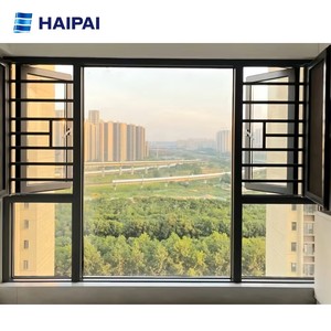 Maglia di garza a griglia antifurto ad apertura singola di alta qualità con finestre a battente in alluminio in lega di alluminio - Product Image 4