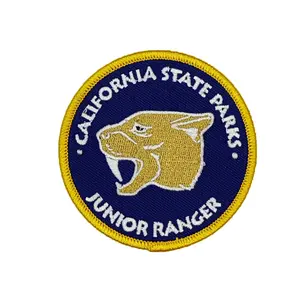 Nationaal Park Service Borduurpatches Custom California Ijzer Op Staatsparken Junior Ranger Geborduurde Patch Te Koop