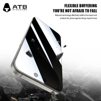 Protection d'écran en verre trempé anti-espion en gros pour iPhone 17 Pro Max 16 Plus 14 15 – Accessoires pour téléphones mobiles