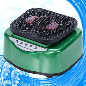Masseur électrique pour les pieds vert, à brancher, à commande mécanique, appareil de thérapie pour la circulation sanguine - Product Image 1
