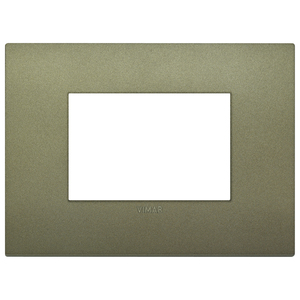 Vimar Placca Classic 3M Verde Matt Wall <b>Switch</b> <b>Plate</b> 12.2x9 cm - Product Image 1