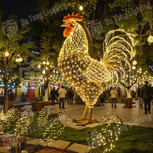 Luces Decorativas LED IP65 con Diseño de los Doce Signos del Zodiaco para Uso Nocturno, Económico y Cultural en Atracciones Turísticas - Product Image 4