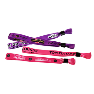 Bracelet de sublimation avec logo personnalisé pour salons du livre Bracelets promotionnels pour événements sur le thème de la littérature - Product Image 5