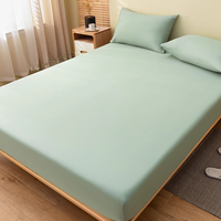 Ensemble de draps de lit 100% coton biologique, vente en gros de draps de maison de haute qualité