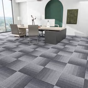 กระเบื้องพรมปูพื้น PP ตกแต่ง & กระเบื้องพรมสำนักงานทันสมัย พร้อมคุณสมบัติซับเสียง เป็นมิตรกับสิ่งแวดล้อม สำหรับใช้ในบ้านและเชิงพาณิชย์ - Product Image 2